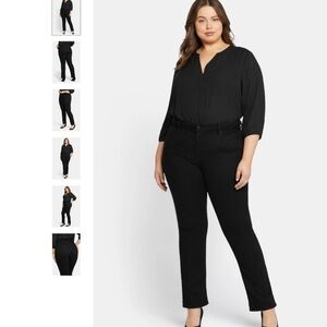 NYDJ Marilyn Straight Jeans with Lift Tuck Technology size 26W